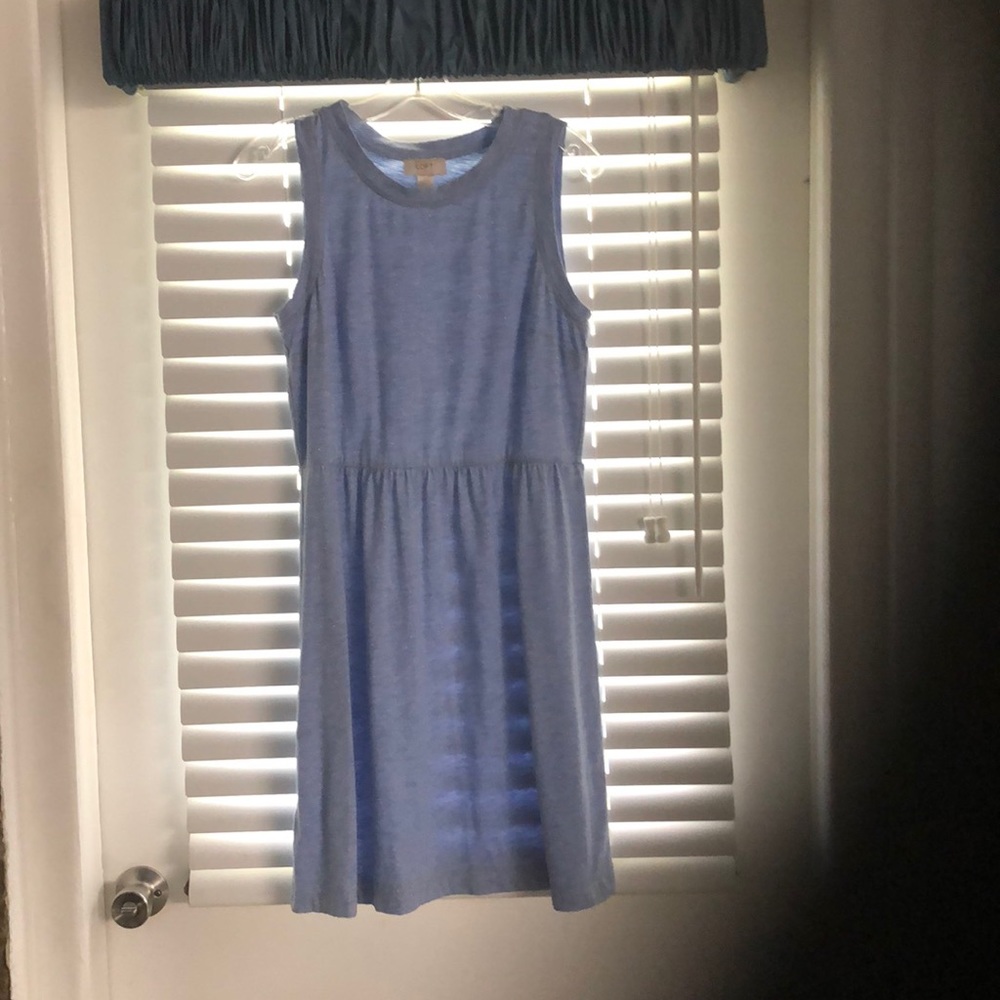 Cute sleeveless Loft dress!